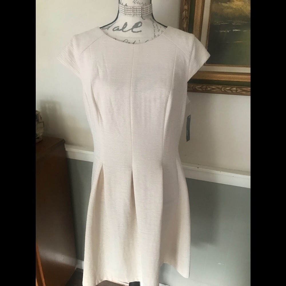 ALYX Sand Sparkle Cap Sleeve Sheath Dress 139.00 NWT